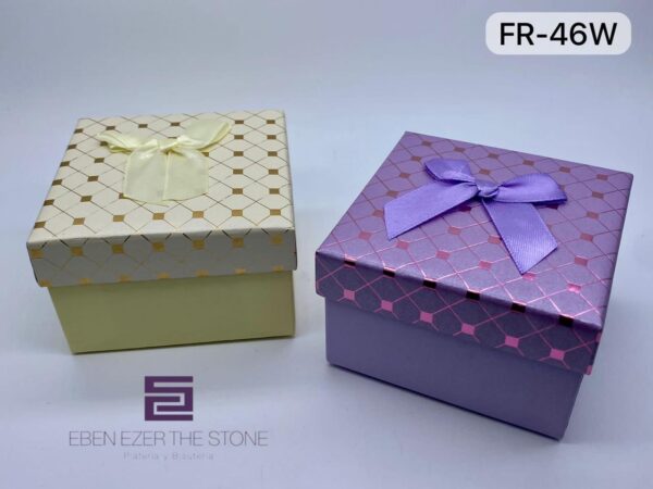 CAJA DE REGALO CON TEXTURA TIPO MAYA - Image 2