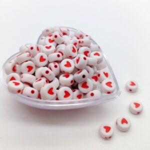 ENSAMBLE PASTILLA BLANCA CORAZÓN ROJO