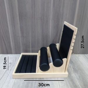 EXHIBIDOR EN MADERA MULTIUSOS