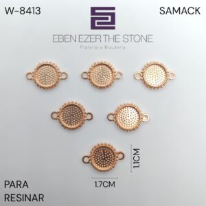CONECTOR REDONDO PARA RESINAR DOCENA-CIEN