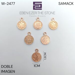 DIJE SANBENITO 1CM DOCENA-CIEN