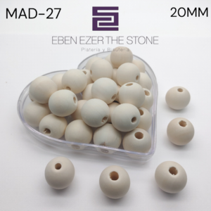 PEPA MADERA BLANCA 20MM